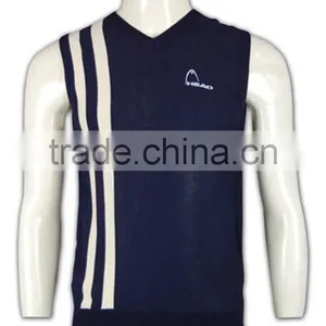 ISO9001/BSCI Manufature Fashionable Navy Blue Oversized Cardigan Vest thumbnail-6