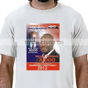 100% Cotton Candidate Picture T-shirt thumbnail-1