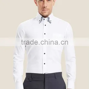Latest Shirt Designs for Men Double Collar Italian Men Shirt thumbnail-5