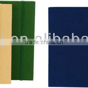 Hard Kraft Cover Notebook 80grams 120sheets 20*14cm A5 a Pen Shape Cutout With Metal Pen thumbnail-1