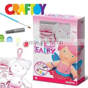 OEM Safety Materials Manufacturers En71 Color Your Doll Fairy thumbnail-3