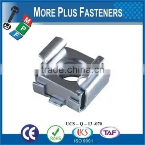Made in Taiwan Captive Stainless Steel Zinc Electroplated Steel Cage Nut thumbnail-6