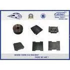 TUV Plain Oiled Railway Fastenings Rail Pad EVA HDPE or Rubber thumbnail-1