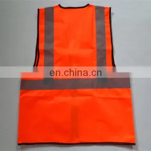 Wholesale Hi-Vis Reflective Security Vest With PVC ID Pocket thumbnail-2