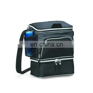 Cans Insulated Lunch Cooler Bag Food Cooler Shoulder Bag thumbnail-3