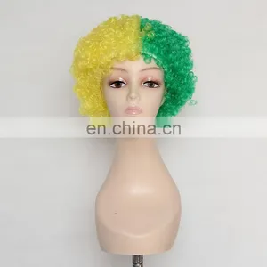 Fan Afro Hair Half and Half Color Wig FGW-0032 thumbnail-1