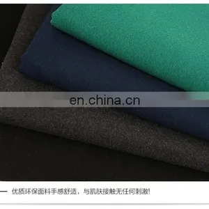 Brushed and Flocked Polyester Viscose Spandex Fabric thumbnail-2