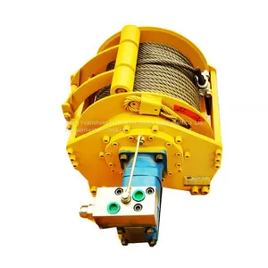 Hot Sale Crane Hydraulic Winch With Wire Rope for Sale thumbnail-3