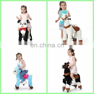 New Arrival!!!HI CE Ride on Toys for Adult and Kids to Have Fun in Mall,ride on Pony With Wheels thumbnail-1