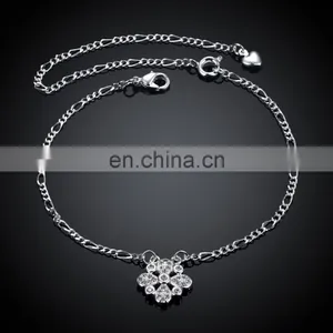 Wholesale Silver Plated Traditional Indian Anklets for Babies Foot Jewelry thumbnail-2