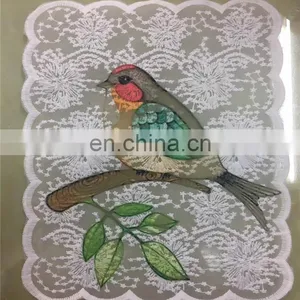 New Popular Embroidery Milk Silk Mesh Printing Lace Design thumbnail-3