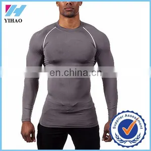Trade Assurance 2015 Yihao Mens Wholesale Gym Clothing,men's Sport Core Top,fitness t Shirt thumbnail-1