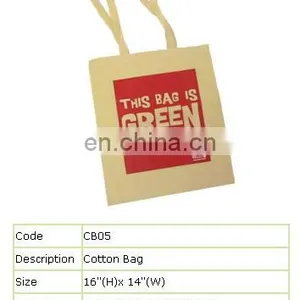 Cotton Material and Handled Style Canvas Tote Bag thumbnail-1
