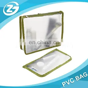 Hot Sale Waterproof PVC Cosmetic Clear Zipper Bag thumbnail-6