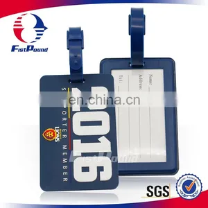 Soft PVC Made Name Tag With Custom Logo thumbnail-1