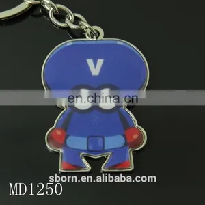 Customize Dome Epoxy Key Chain Cartoon Key Chain thumbnail-5