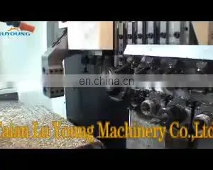 High Speed 3 Axis CNC Lathe Machine With c Axis and y Axis Milling and Drilling Function thumbnail-1