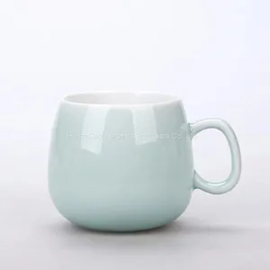 Cheap Custom Printing White Sublimation Promotional Ceramic Coffee and Milk Mug With Handle thumbnail-1