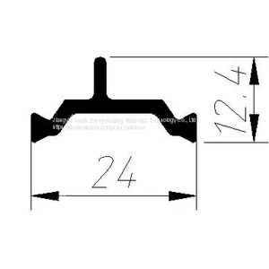 PA6.6 25% Fiberglass Thermal Break Polyamide Material For Glass Curtain Wall thumbnail-4
