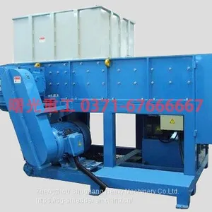 Small Styrofoam Textile Hard Drive 2 Shaft Farming Compost Fabric Shredder thumbnail-5