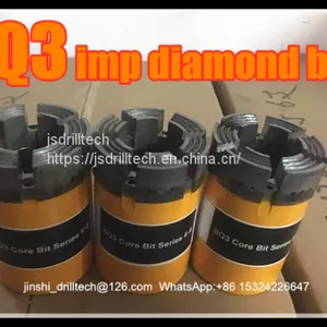 BQ BQ3 Impregnated Diamond Core Drill Bits, Exploration Drilling Bit, Rock Coring, Geotechnical Drilling Bits thumbnail-3