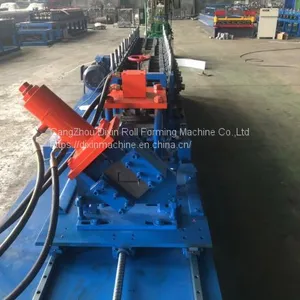 Metal Furring Keel Channel House Structure Roll Forming Machine With Punching Hole thumbnail-4