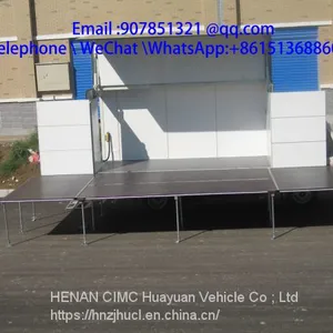 4.2M P5 Screen Led Mobile Stage Truck for Roadshow thumbnail-2
