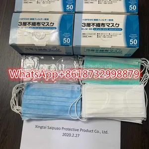 Dust Resistant Disposable Face Mask That Covers Mouth And Nose With Earloop Shawz0925@163.com thumbnail-3