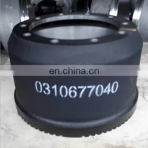 Sand Casting Mercedes Truck Drum Brake Manufacturer thumbnail-1