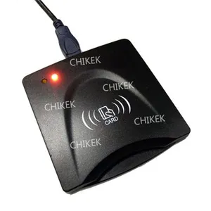 USB Contactless IC Card RFID Reader, MIFARE DESFire Smart Card Desktop Reader, 13.56MHz thumbnail-3