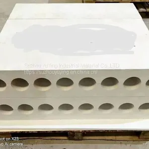 Ceramic Block Insulation Block Temperature Protection Ceramic Roller Sealant Block Brick For Tempering Machine thumbnail-3