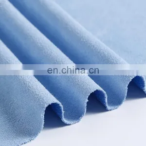 130gsm 150gsm 180gsm 200gsm 100%Polyester Suede Fabric Woven Fabric Home Textile for Garment thumbnail-4