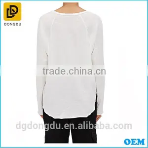 2016 Customized Wholesale Print T Shirt Fashion Casual Lady T Shirt thumbnail-4