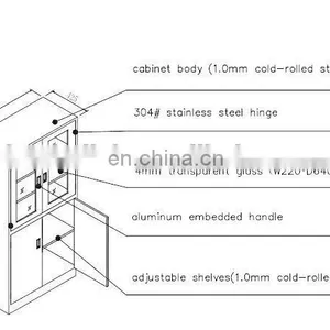 China All Steel New Design File Cabinet on Sale thumbnail-5