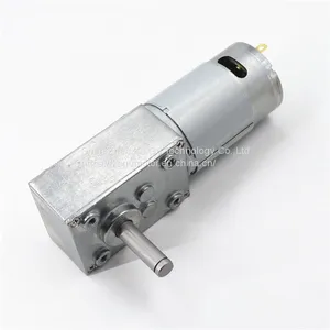 DC 12V 200RPM Turbo Worm Geared Motor, Permanent Magnet Reduction Motor With Self-Locking,for Paper Shredders/Copying Machines thumbnail-4