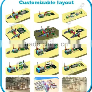 Green Technology Waste Tyre Recycling Machine_Used Tyre Pyrolysis Machine thumbnail-2