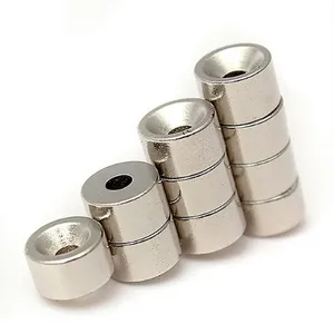 Custom-Made Permanent Round Countersunk NdFeB/Neodymium Magnet thumbnail-1