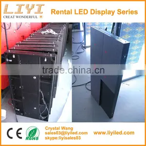 China Display Manufactuer Aluminum Big Outdoor Led tv Screen Price, p6 Outdoor Led Rental Display thumbnail-1