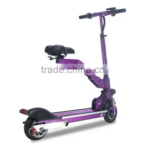 Foldable Electric Mobility Scooter With Two Seat thumbnail-6