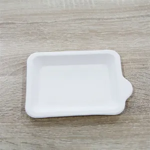 Sustainable Disposable Fruit Tray Biodegradable Cake Tray thumbnail-1