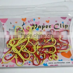 Assorted Beautiful Shapes Paper Clip With PET Box---butterfly Shape thumbnail-1