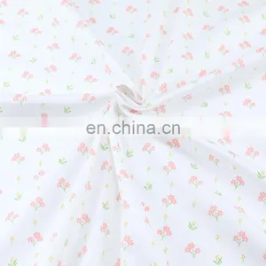 Cartoon Panda Small Floral Printing Fabric Wholesale Kindergarten Baby Bed Products Neonatal Bag Cotton Fabric thumbnail-5