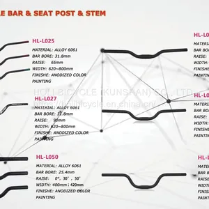 Bicycle Handlebar Aluminium Alloy thumbnail-4