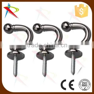 Gun-metal Curtain Tie Back Hooks /Tassel Hang Hooks on Amazon thumbnail-2