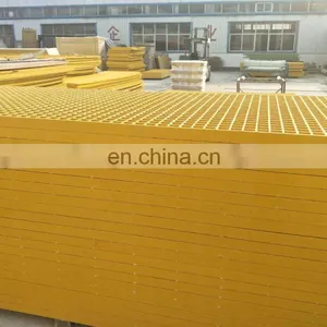 Fibreglass Walkway Plastic Flooring Sheet Car Wash Drain Grating thumbnail-3