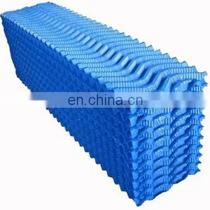 Customized PP PVC Anti-corrosion Durable Cooling Tower Filler Media 500mm 750mm S-wave Counter-flow Cooling Tower Fill thumbnail-5