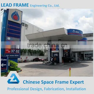 Light Steel Structure Gas Station Construction thumbnail-6