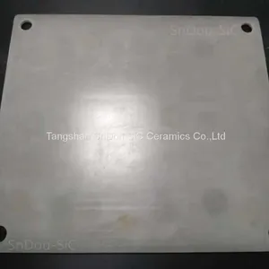 NSiC Plates by 1450C Nitride Bonded SiC Ceramic Kiln Furniture thumbnail-1