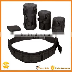 5pc Camera Lens Bags SD Memory Card Organizing Case Accessory Belt,Polyester Camera Bag Quality Choice thumbnail-1