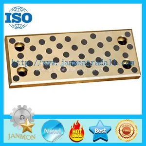 Supply Solid Bronze Bushings and Plates,Sliding Plates,Solid Lubricating Bushing,Solid Sliding Oilles Bush,Solid Lubricating Sliding Bushing,Self-lubricating Bearing,Guide Bushes, Graphite Plugged Oilles Bearing Bushing thumbnail-3